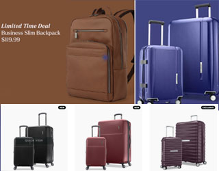 Samsonite Coupons
